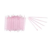 Bâtonnets à ongles, 100 pièces jetables repousse-cuticules à double extrémité, bâtons de manucure et de pédicure pour le nettoyage, l'artisanat, l'application de bandes d'ongles (Rötung)