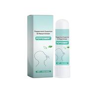 Bâtonnets d'aspiration Nasale,Bâtonnets d'aspiration Nasale à la Menthe,Rafraîchissant Rafraîchissant,Idéal Pour Travailler, étudier Ou Voyager, Soulage Le Stress 1PC