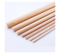 Bâtonnets De Bois Lot de 50 bâtonnets ronds en bois for glaces, for l'artisanat, la fabrication gâteaux, le bricolage, travail du(150MM_4MM)