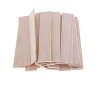 Bâtonnets de bois ronds naturels, Bâtons de bois balsa inachevés 2x18 mm (50-180 mm) paquet 120(10 Pieces 150mm)