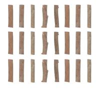 Bâtonnets de Bois Rustiques 3cm pour Bricolage Créatif et Décoration | Bois à Surface Lisse, Prêts à Coller, pour Enseignants, Débutants, Maquettes Scolaires, Cartes, Accessoires Photo et Mariages