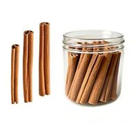 Bâtonnets de Cannelle, Morceaux D'écorce Entière Herbes éPices La Pâtisserie Cuisine Asiatique, Indienne du Moyen-Orient(90g)(Selected 10cm 90g/bottle*2)
