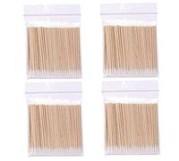 Bâtonnets de coton-tige à pointe pointue,applicateur cosmétique de précision,400 pièces