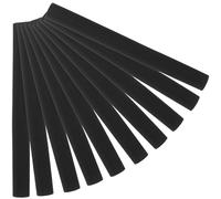 Bâtonnets de Moxa Chinoise 10 Pièces 1,2x12cm, Papier Noir | Faits Main, Combustion Douce et Régulière, Usage de Moxibustion, Lot de Dix, Format 1,2x12cm