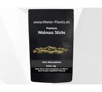 Bâtonnets de noix de qualité supérieure - Nourriture naturelle pour crevettes, crabes, escargots et crabes - 100 % feuilles de noyer - Sans additifs - Antibactérien et stimulant le système immunitaire