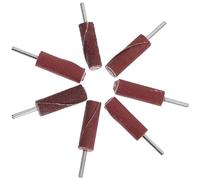 Bâtonnets de Ponçage Cylindriques 7 Pièces en Fer, Outils Abrasifs