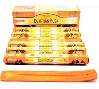 Bâtonnets d'encens (Égypte égyptienne pyramidale) Bâtonnets d'encens Joss 120 bâtonnets d'encens de parfum maison Joss Sticks avec cendrier collecteur de cendres Pyramids