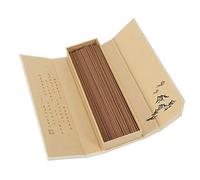 Bâtonnets D'encens en Bois De Santal, Bâtonnets D'encens Nature À Bouddhiste Oriental Bouddha avec La Coque Bois De Santal pour Utilisation À La Maison Multifonction, 180Pcs / Paquet