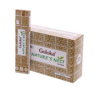 Bâtonnets D'encens Goloka 15g - Nature's Nest - 12 Boites 15grs