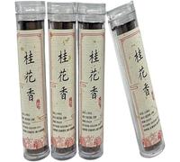Bâtonnets d'encens naturels en forme de nuage, bois de santal et bois d'agar, idéaux pour un parfum apaisant et purifiant.,Osmanthus