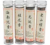 Bâtonnets d'encens naturels en forme de nuage, bois de santal et bois d'agar, idéaux pour un parfum apaisant et purifiant.,Mix