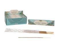 Bâtonnets d'encens Parfum Palo Santo et Sauge Blanche 24 cm Palo Santo & White Sage (90 unités) + Tampon San Pancracio