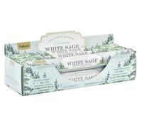 Bâtonnets d'encens Senteur Sauge Blanche 24 cm Blanc Sage (90 unités) + Stampita San Pancracio