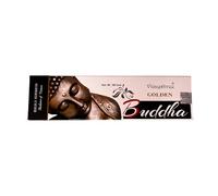 Bâtonnets d'encens Vijayshree Golden Nag Bouddha - 100 g - 5 Paquets de 20 g (70-90 bâtonnets) - Aromathérapie - Méditation - Yoga - Emballage écologique
