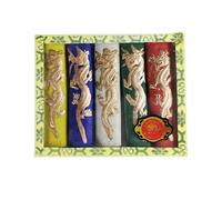 Bâtonnets d'encre chinoise colorée, encre solide traditionnelle pivoine for peinture, 1 pièce
