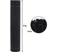Batonnets Diffuseur Parfum,100 Pcs Bâtons Diffuseur De Reed En Fibre Noire Naturel De Diffuseur Parfum D'huile Essentielle De Pièce Pour Arôme Frais Et Parfumé Dans Chambre Spa De Hôtel Ufficio Casa
