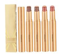 Bâtonnets d'ombre à paupières crème 4 pièces - Bâtons applicateurs de fard à paupières imperméables longue durée avec formule lisse et mélangeable pour débutants