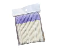 Bâtonnets double face en bois orange - Bâtonnets de polissage fins - Outil de manucure et pédicure