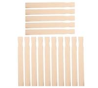Bâtonnets en Bois 15 Pièces pour Mélanger la Peinture
