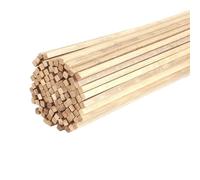 Bâtonnets en bois Bâtons en bois, plusieurs tailles, paquet de 250 pièces for bricolage, construction modèles artisanaux(3x3x300mm 20pcs)