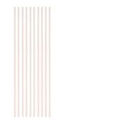 Bâtonnets en bois de balsa pour loisirs créatifs, Bâtons en bois artisanaux de balsa, plusieurs tailles, longueur 10-50cm, 3-30 pièces(4x300mm-10pcs)