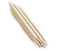 Bâtonnets en Bois de Bouleau à Double Embout