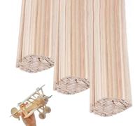 Bâtonnets en Bois pour Artisanat - 120 Pièces Jeux de Construction en Bâtons,30 Cm Outils De Sculpture Manuelle Et De Mélange Et Agitation | pour Étudiants Cours d'Art