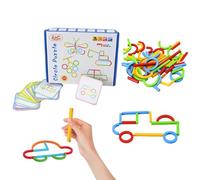 Bâtonnets | Forme de cerveau - Bâtons Activités d'apprentissage | Pour Filles Voyage Chambre à coucher Salle de classe Préscolaire Anniversaire Vacances Noël Fête des