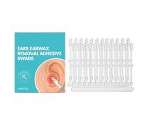 Bâtonnets nettoyants pour les oreilles, cure-oreilles en spirale pour enfants et adultes, réutilisables, en résine de caoutchouc synthétique, pratiques pour les voyages et l'hygiène à domicile