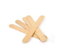 Bâtonnets plats en bois 155 mm 100 pièces