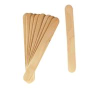 MÉGACRÉA Bâtonnets Plats en Bois Languettes 15 x 1,8 cm 50