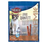 Bâtonnets 'Premio Quadro-Sticks' anti-boule de poil agneau/dinde