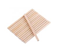 Bâtonnets Ronds En Bois De 80mm, 100 Pièces, Pour L'artisanat Du Bois, La Décoration De La Maison Et Du Jardin, Outils De Fabrication De Glaçons