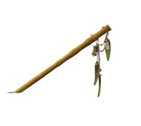 Bâtons à cheveux vintage en bois de style chinois pour femmes et filles - Épingle à cheveux en forme de lune - Pince à cheveux Hanfu - Bijoux pour cheveux (style 8)