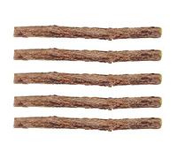 Bâtons à herbe à chat Silvervine Bâtonnets de matatabi Bâton de nettoyage des dents avec herbe à chat pure naturelle pour petits animaux Bâton de dentifrice molaire Jouet à mâcher pour chat