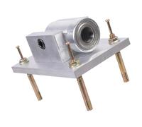 Bâtons antidérapants pour plafonnier, plaque de plafond inclinée, construction en aluminium et acier pour maisons, gymnases, studios, support de plafond universel pour bâtons de danse