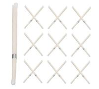Bâtons Aromatiques pour Oreilles 20 Pièces en Alliage de Zinc Blanc