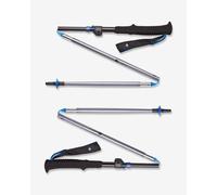 Black Diamond - Bâtons ultra-compressibles de trail en aluminium recyclé - Distance Flz Pewter en Nylon - Taille 140 cm - Gris Gris 140 cm