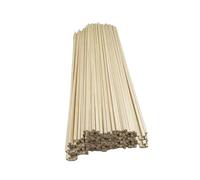 Bâtons carrés non finis pour travaux manuels, modélisme, ponts 150 mm x 4 mm x 4 mm 150 x 4 x 4 mm