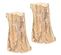 Bâtons chinchilla, jouets d'enrichissement de lapin,Le broyage des dents en bois traite 2x | Dents saines broyant des jouets en papaye naturelle des dents de soins de dents pour le hamster chinchilla