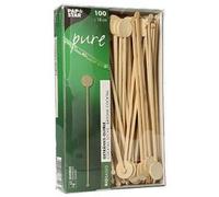 Bâtons cocktail 'pure', en bambou, longueur : 180 mm