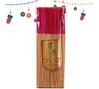 Bâtons d’Encens - 7x33cm Arôme Bois de Santal | Sans Charbon Fumée Naturelle Poudre de Bois - Écologique Encens Bouddhiste Zen | Méditation Maison Culte Offrande