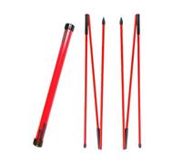 Bâtons d'alignement de golf - Cannes d'entraînement de golf, équipement d'entraînement de golf | Bâton d'entraînement de golf de grande valeur, bâton indicateur de référence pliable en trois sections