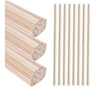 Bâtons d'artisanat en bois, grandes tiges en bois, agitateurs de mélange de peinture, de construction, fournitures scolaires en vrac, bâtons de sculpture pour projets, salle de classe