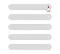 Bâtons de boucles d'oreilles en acrylique - Accessoires de présentation légers à essayer, tiges de simulation de lobe d'oreille | Bâtons de test de boucles d'oreilles en acrylique, outil de