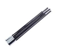 Bâtons de camping de rechange - Tiges flexibles en fibre de verre, kit de réparation de tente, pièces de support de bâche, équipement de randonnée avec cordon de choc | Ensemble de poteaux de tente