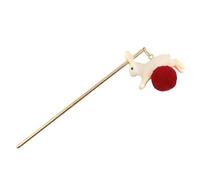 Bâtons de cheveux en métal - Baguettes en alliage - Épingle à cheveux avec pendentif - Porte- décoratif - Épingle à cheveux élégante de 14 cm - Pour femmes et filles