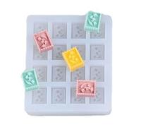 Bâtons de cire en silicone pour décoration de scrapbooking et perles