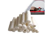 Bâtons de cire pour allume-feu - Lot de 26 blocs pour allume-feu sans odeur | Bloc d'allumage pour cheminée en coton | Cubes allume-feu prêts à l'emploi pour feu de camp, feu de camp, grill