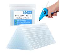 Bâtons de colle à chaud transparents, 90 bâtons de colle pour bois, bâtons de colle à fondre transparents pour la fabrication de bijoux, la réparation de la maison et la décoration